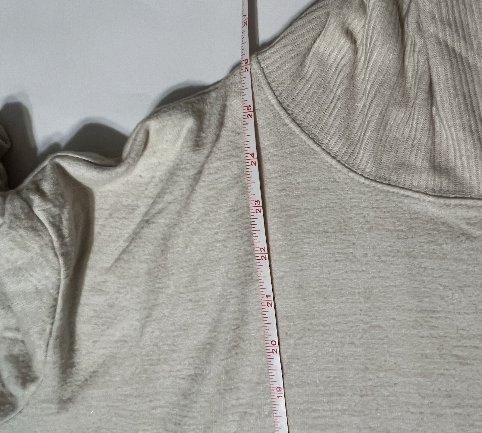 Gap Women’s Large Beige Solid Turtle Neck Long Sl… - image 8