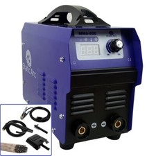 MMA 200 INVERTER SCHWEISSGER&Auml;T DC STAB LICHTBOGEN ELEKTRODE STICK SCHWEISSSET 200A