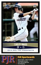 2014 Brandt South Atlantic League #28 Carlos Tocci Blueclaws  35% OFF 4+