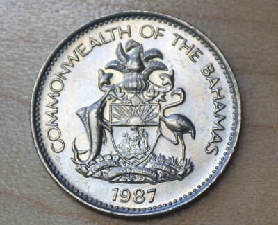 1987 Bahamas 5 Cents Pineapple | eBay