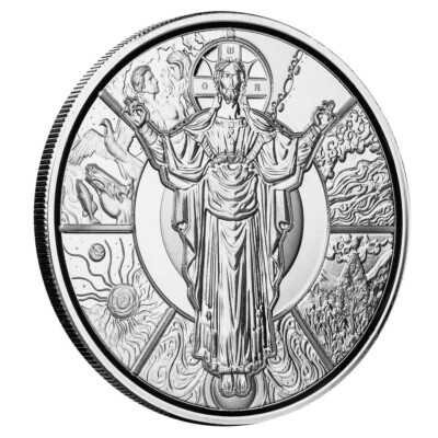 #ad 2024 JESUS THE CREATOR Samoa 1 oz .999 Fine Silver 2 Tala BU IN STOCK $96.95