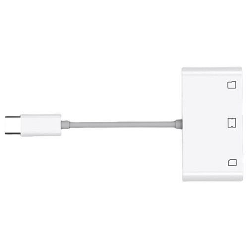 3 in 1 Card Reader for Type C Interfaces Card Reader Adapter Reads SDTFCF Card - 第 7/8 張圖片
