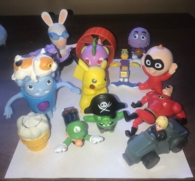 Lote De Juguetes De Mcdonalds Mcdonalds Happy Meal Toys Lot Of 14