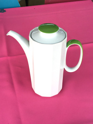 Rosenthal POLYGON Sunion limettengrün 1 KAFFEEKANNE 1,2L  I. Wahl Coffee Pot