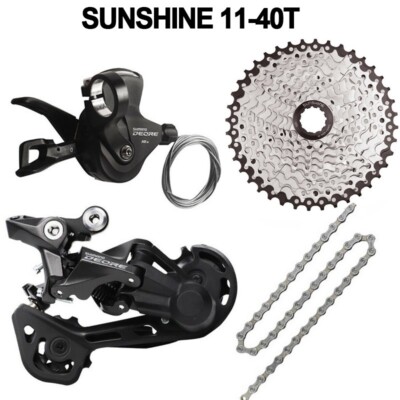 Shimano DEORE M4100 10 Speed Groupset MTB M4120 Rear Derailleur