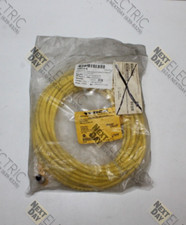 Turck, RKC 4.4T-10-WSC 4.4T, U5194-12, M12 Eurofast Cordset 4p Right Angle Male