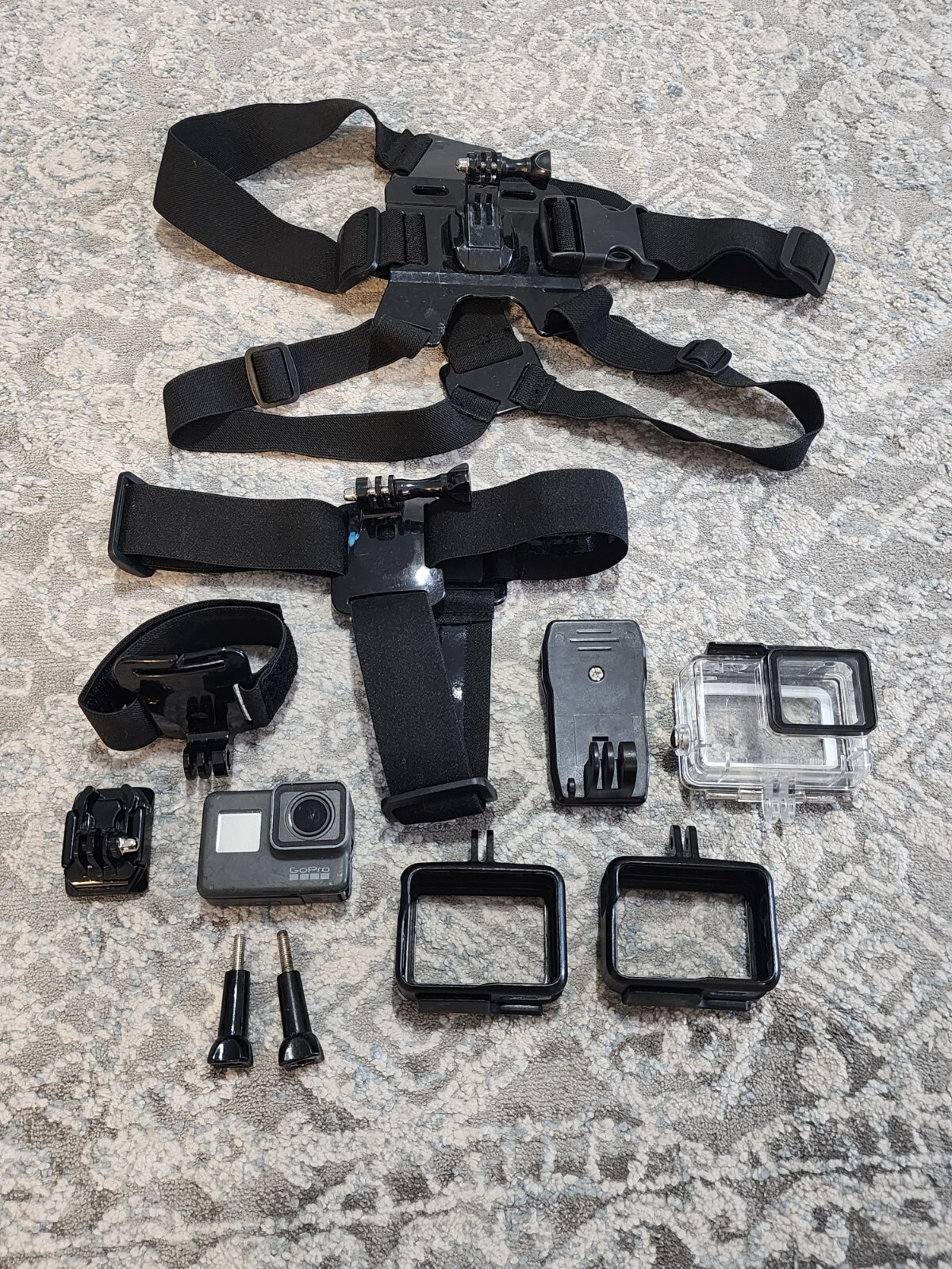 GoPro HERO 5 BLACK 4K CHDHX-501 Camera + Extras NO BATTERY NO POWER READ 1ST-image