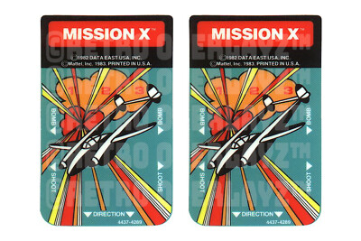 OVER 220 Retro Overlayz  Brand Intellivision Repro Controller Overlays,  2 for 1