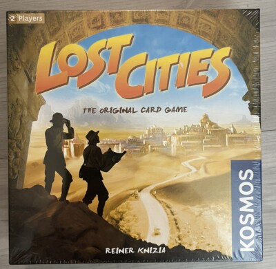 Lost Cities The Original Card Game by KOSMOS Made In Germany 2 Player New In Box