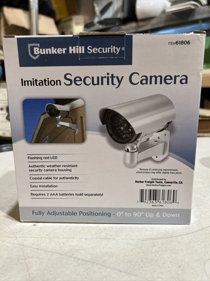 IMITATION SECURITY bullet CAMERA Flashing LED Video System - Image 3 of 4