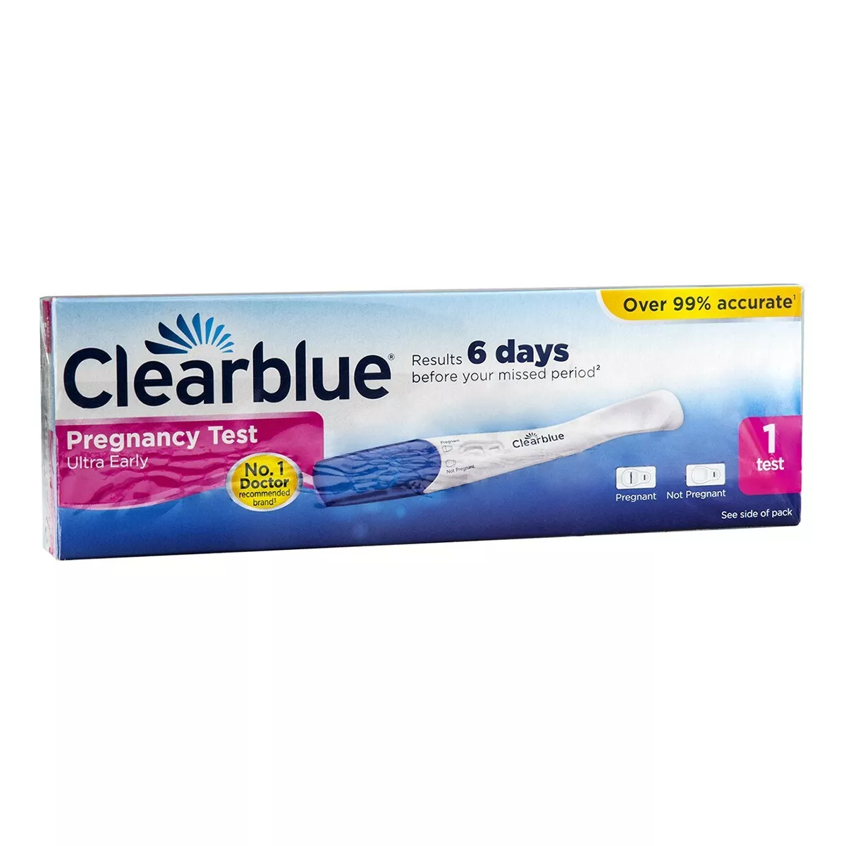 CLEARBLUE TEST EMBARAZO 6 DIAS ANTES