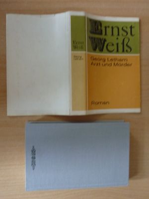 Weiß,Ernst: Georg Letham Arzt und Mörder / Roman,Aufbau Verlag 1982,1.Aufl.,m.SU