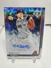 Merrill Kelly Topps Chrome Refractor Rookie Auto #CUA-MKE Diamondbacks