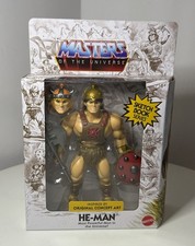 MOTU Origins Sketchbook Series HE-MAN 5.5 Action Figure Brand New