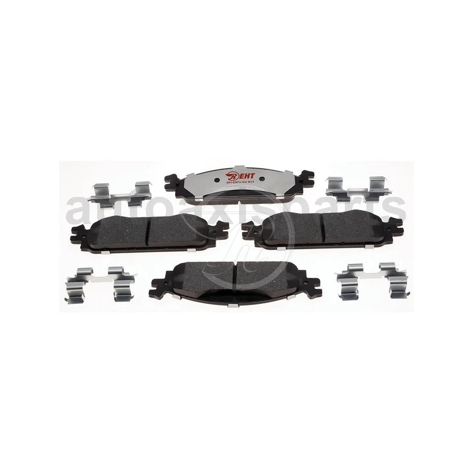 2 Front Rear Raybestos Brakes Disc Brake Pad Set Fits 2009-2010 Lincoln MKS - Imagem 2 de 4