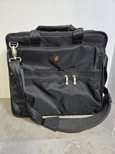 Targus Laptop Bag Black Canvas  Briefcase Mes...