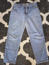 Levi's 550 Relaxed Fit Boys' Jeans Blue Denim 100 Cotton Size 14M