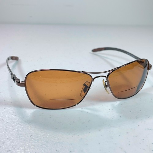Occhiali da sole Ray-Ban RB8302 014 SOLO MONTATURE marrone scuro fibra di carbonio 58-15