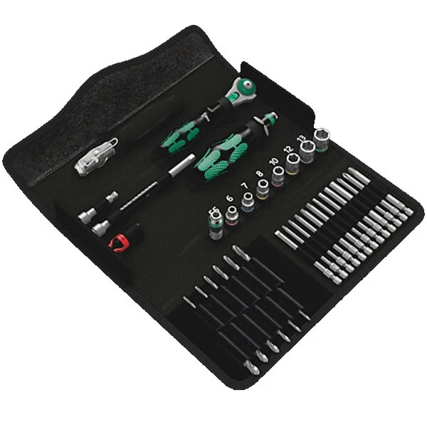 Wera 135928 39PC Kraftform Kompakt M1 Metal Tool Set