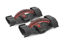 Corded Universal Roll Bar Grab Handles - 117610 Black