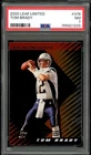 Tom Brady Rookie Card 2000 Leaf Limited (321/350) #378 PSA 7