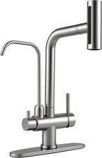 Waterfall Kitchen Faucet with Water Filter Upgraded Separate Drinking Water 2