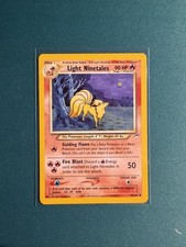 Pokemon TCG: Light Ninetales Uncommon  50/105 - Neo Destiny Unlimited LP on eBay