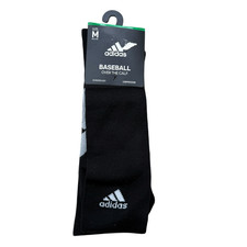 Adidas Baseball OVER-The-CALF SOCKS Compression Sz M NWT