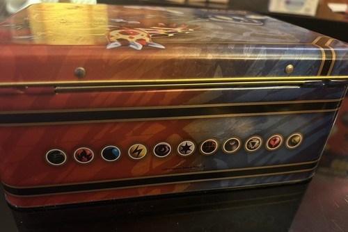 Pokémon TCG Omega Ruby Alpha Sapphire Launch Tin Used With Extras - Picture 7 of 10
