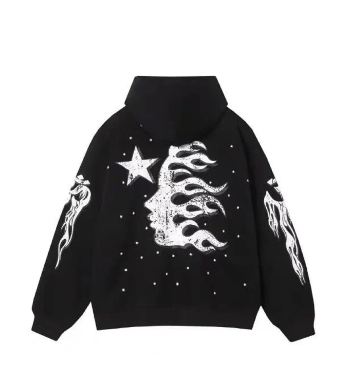 Hellstar Retro Washed . Hoodie Casual Hoodie SIZE S-M-L-XL FREE SHIPPING - second product detail image