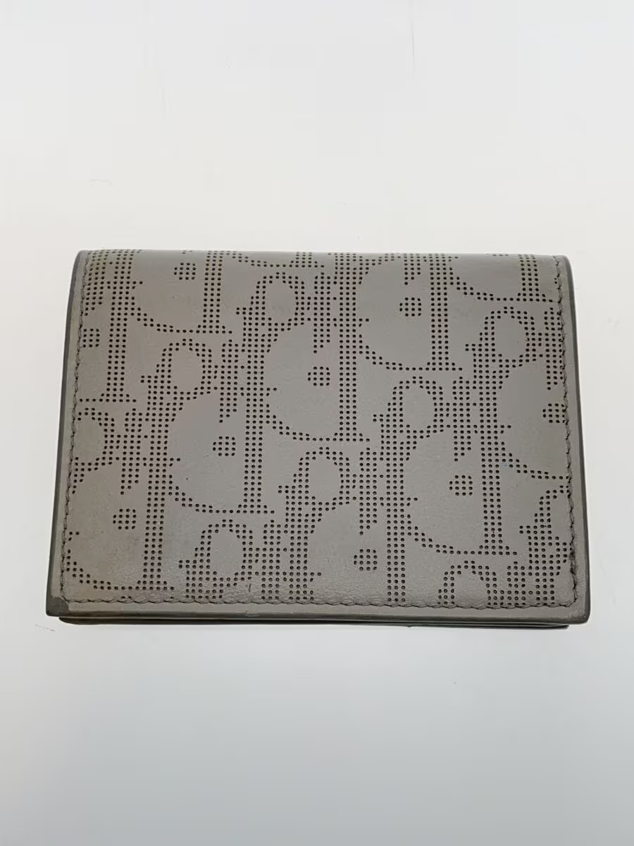 Christian Dior Card Case GRY Men's 10-BO-0271 thumbnail 2