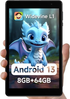 ALLDOCUBE Android 13 Tablet 8+64GB 8inch 1280x800 IPS  IWAWA App Pre-Installed