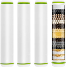 4 Pack Replacement Filters Compatible with PWERAN Handheld Shower Head,Shower Fi