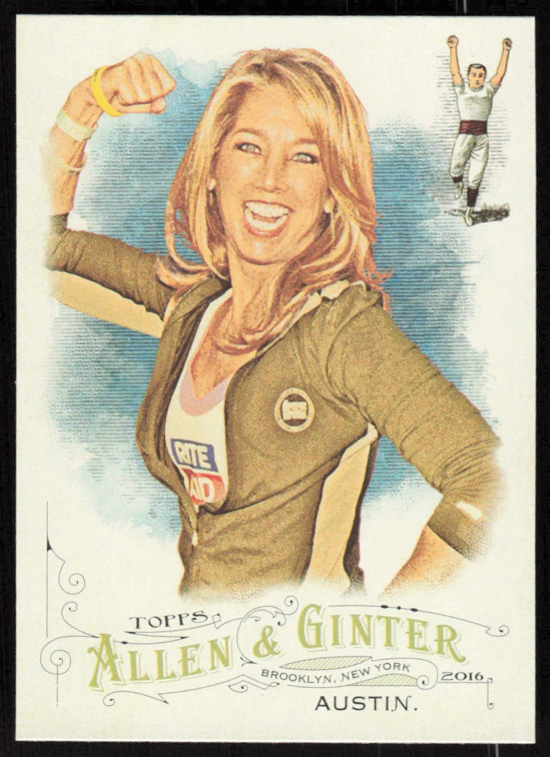 Denise Austin trading card