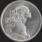 2026 - 1 oz .999 Fine JUSTICE Silver Round Silver Shield BU COIN - IN STOCK!!