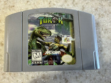 TUROK DINOSAUR HUNTER Nintendo N 64 N64 System VIDEO GAME CARTRIDGE NES HQ