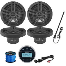 Enrock Bluetooth Receiver, 4 x 6.5 Speakers, ...