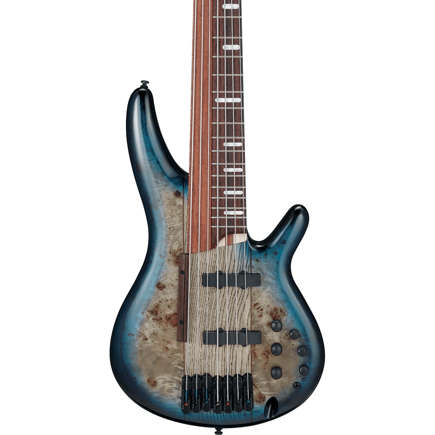 Ibanez SRAS7 Bass Workshop - 7-струнный бас-гитара с безладовым звучанием Cosmic Blue Starburst 263490₽