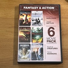 6 Movie Pack: Fantasy Action 2-DVD, 2011, Widescreen - Action  