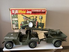 Vintage 1965 GI Joe Official Jeep Combat Set w/ Box