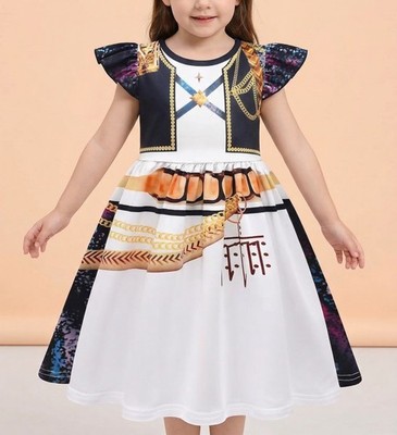 Princess Dress Clothes Kids Children Girls Toddler Cartoon S047