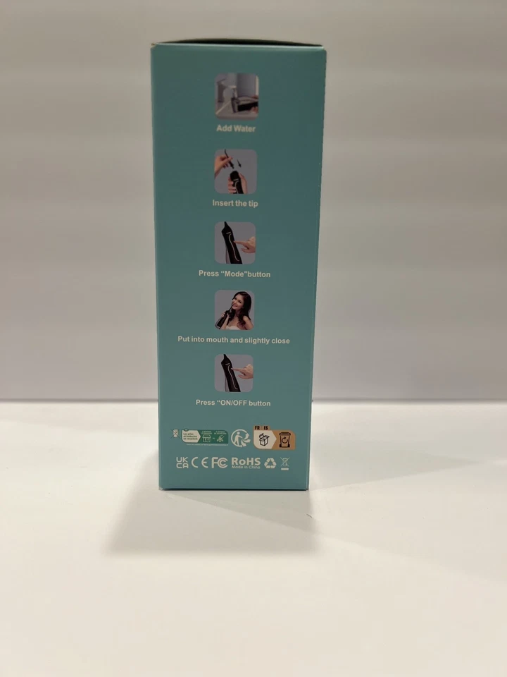 Hilo dental de agua inalámbrico - Irrigador oral portátil recargable - Nuevo sellado Foto 3 de 4
