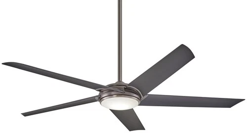 Minka Aire Raptor 60" Ceiling Fan - Gun Metal 5-Blade Remote Control - Picture 1 of 2