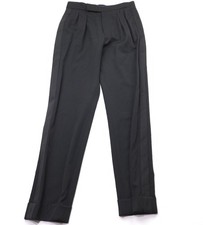 Purple Label Ralph Lauren Women's Pants Size 6 Black Slim Wool Cashmere Italy