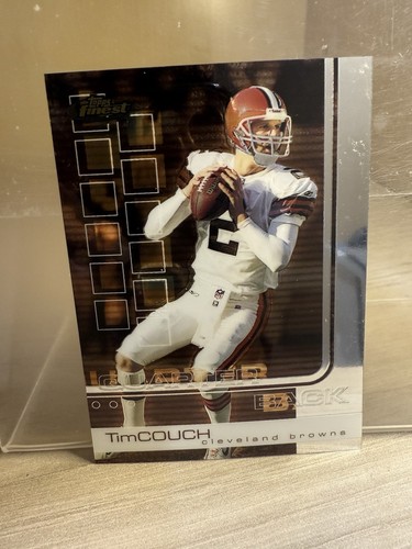 2002 Topps Finest Tim Couch #46 card