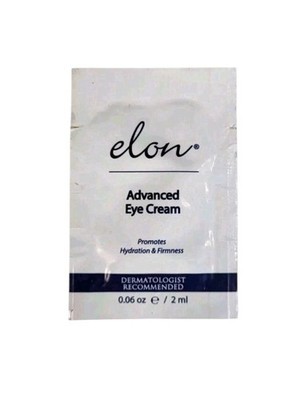 Elon Advanced Eye Cream Age Defense 0.06 oz Sample Promotes Hydration Firmness