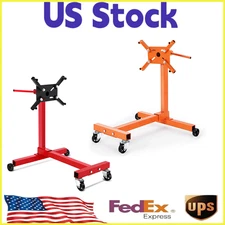 750 Lbs Steel Rotating Engine Stand w/Caster Base & Adjustable Arms,Auto Repair