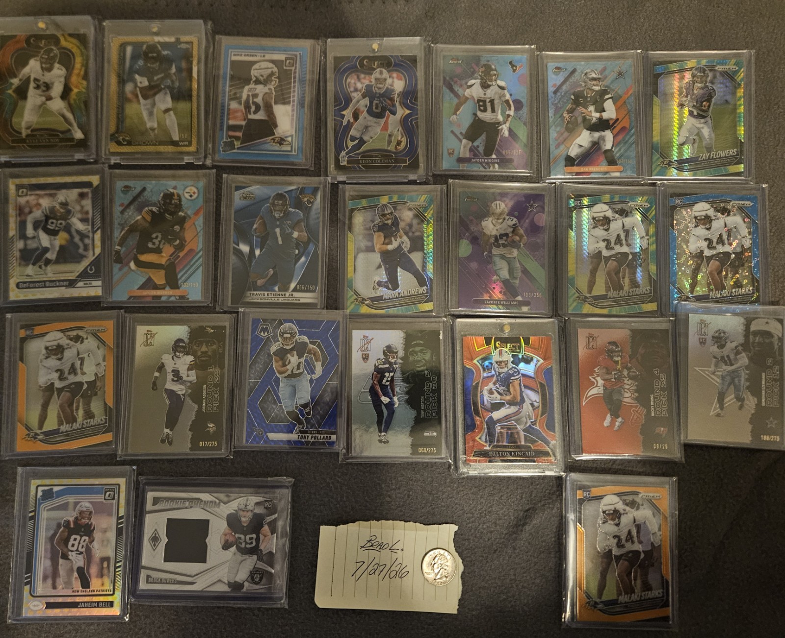 HUGE 200+ Sports Card VALUE LOT Numbered Auto Patch Insert HOF Rookie RC NFL. view 1