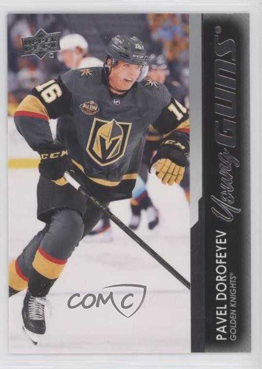 2021-22 Upper Deck Series 2 Young Guns Pavel Dorofeyev #496 09bd