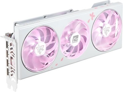 PowerColor Hellhound Sakura AMD Radeon RX 7800 XT 16GB GDDR6